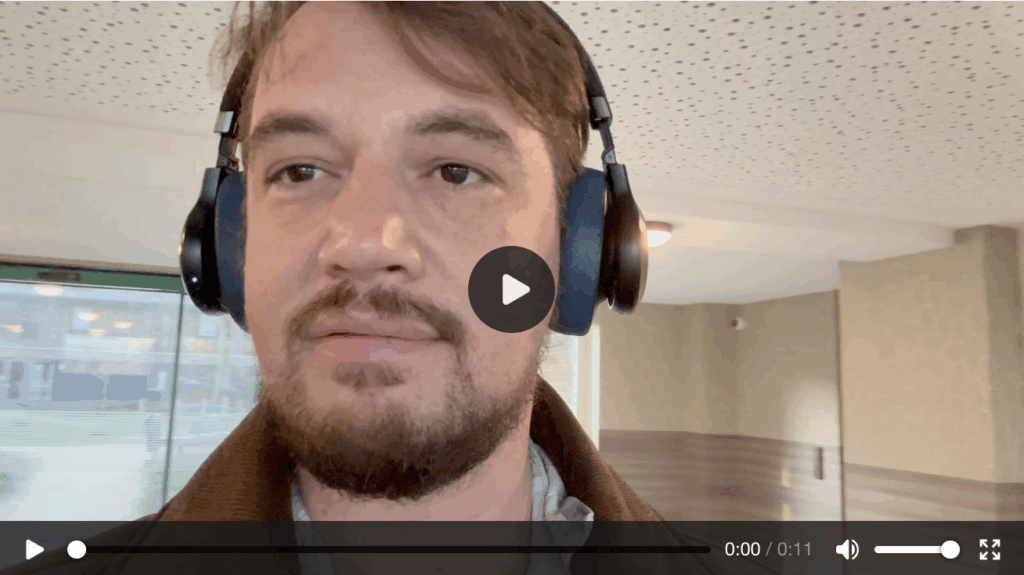 Video mentioning camera's storage