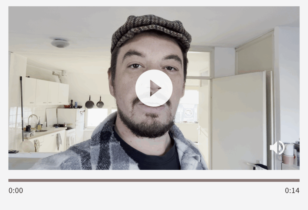 Bart looking and talking directly into the camera